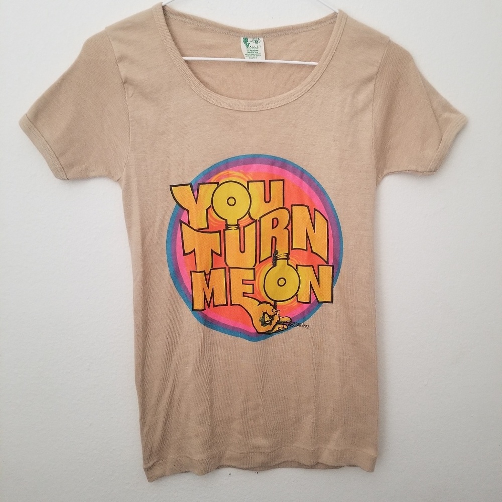 Roach 1973 'You Turn Me On' Vintage T-shirt